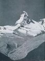 Plastico del Cervino e del M. Rosa - da Zermatt
